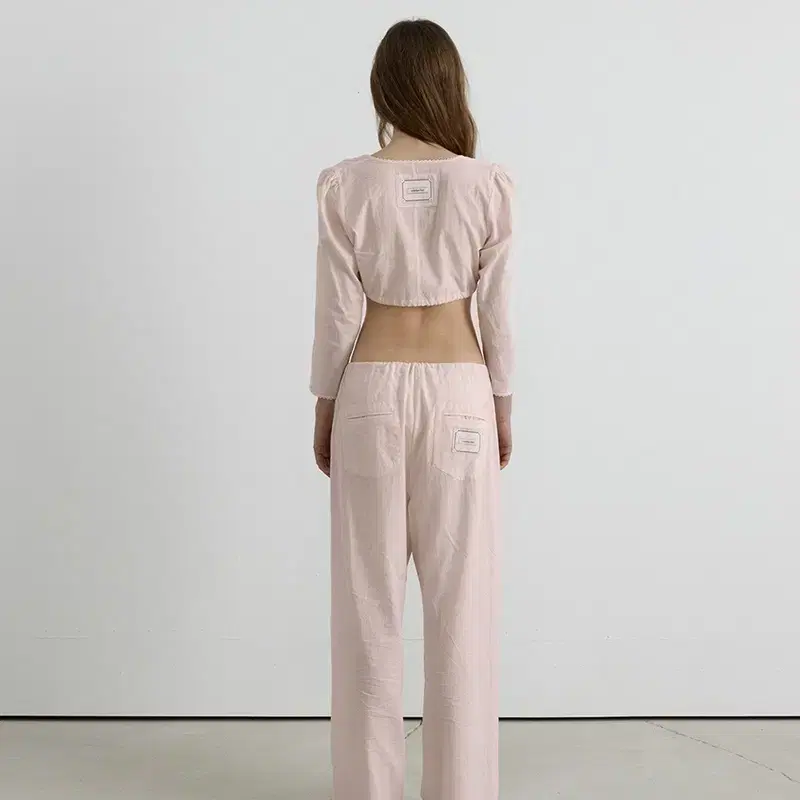 오버듀플레어 overdue flair COTTON SHEER PANTS