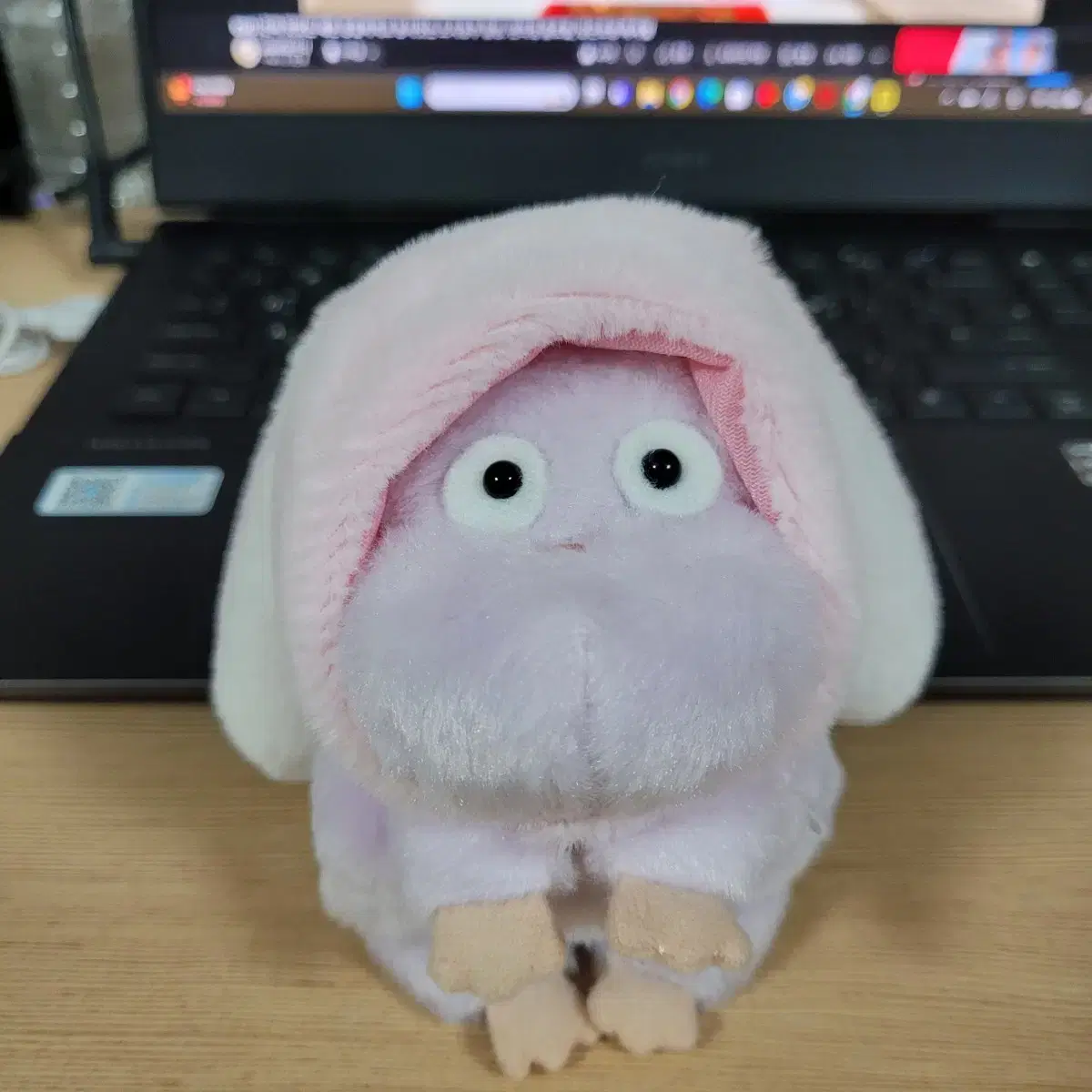 소품공장 10cm 인형옷 토끼 모자