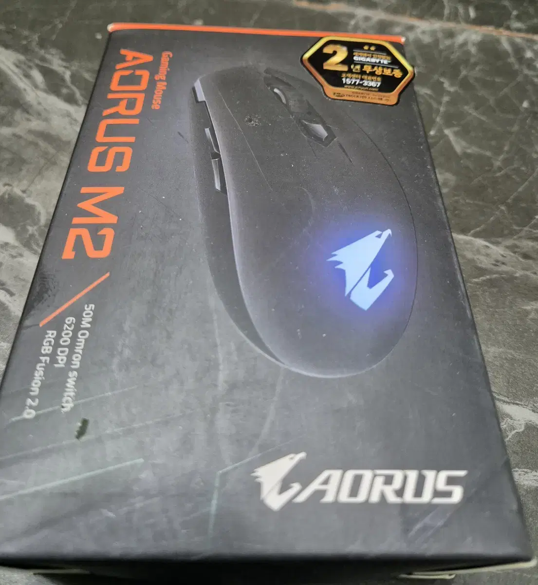 기가바이트 어로스 AORUS M2유선마우스