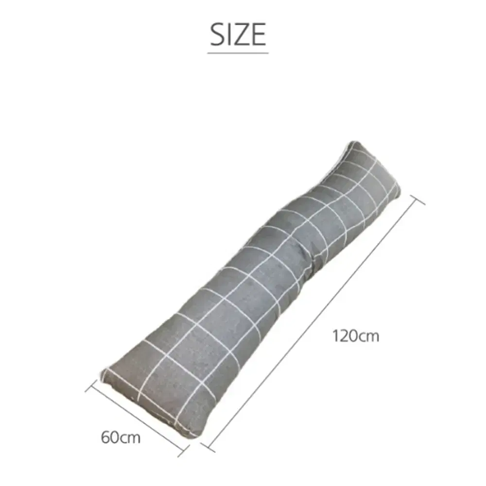 편안한 바디 필로우 / 대형 롱 죽부인 쿠션 / 긴 베개 쿠션