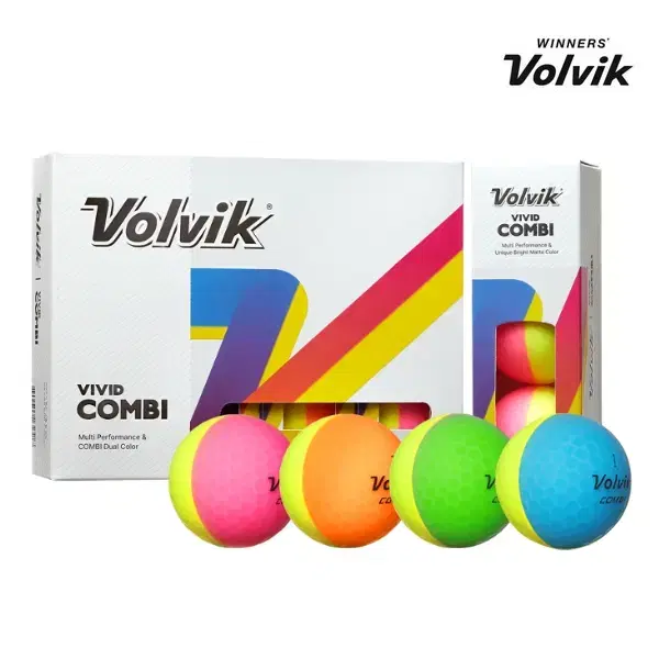 VOLVIK 볼빅 비비드 콤비 3피스 VIVID COMBI 3PC...