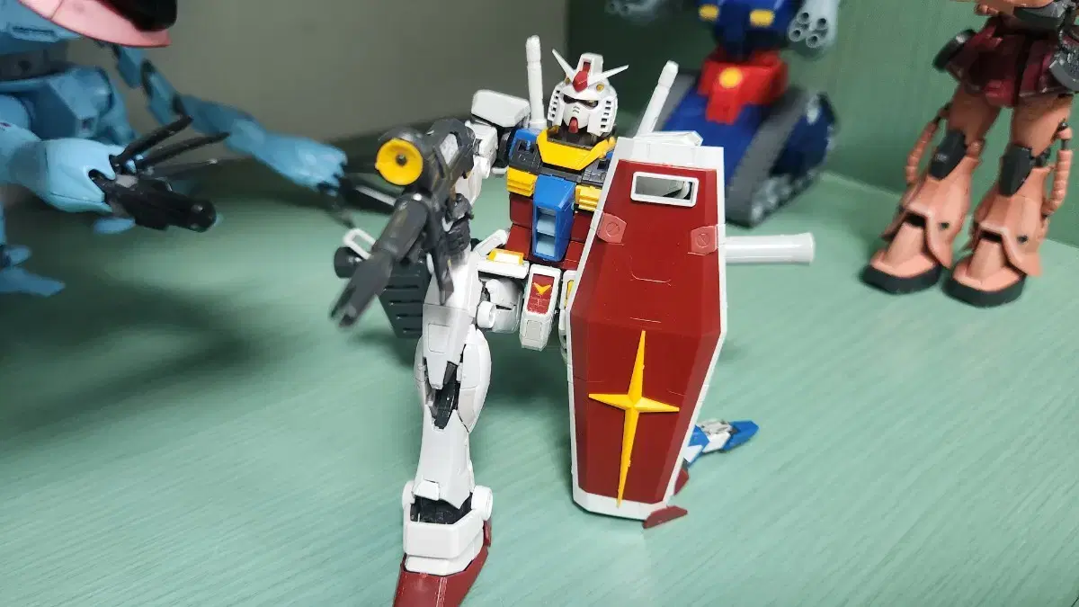First & Zaku Gundam