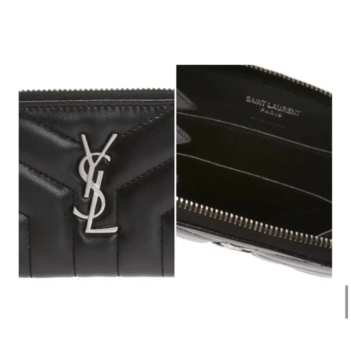 YSL 생로랑 반지갑 은장