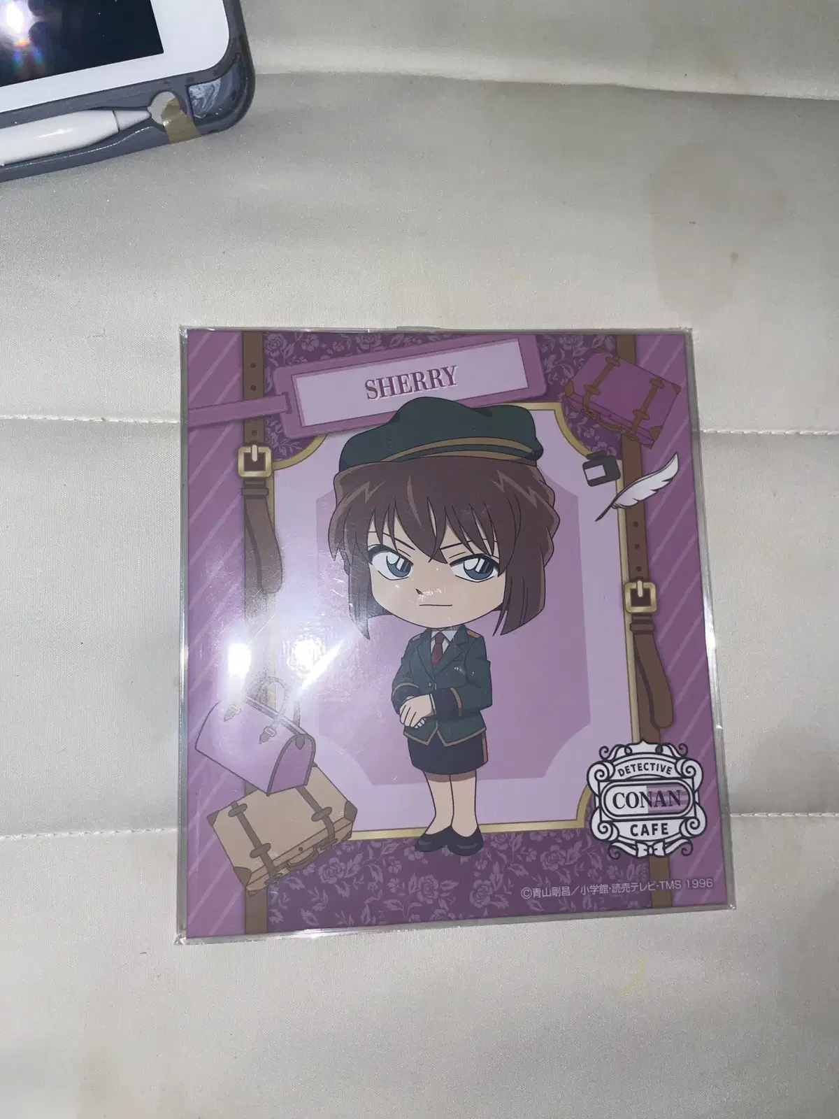 Detective Conan Haibara Sells colored paper