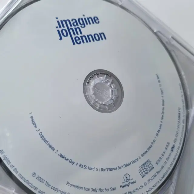 존레논 (John Lennon) Imagine 이매진 일본 프로모션 CD