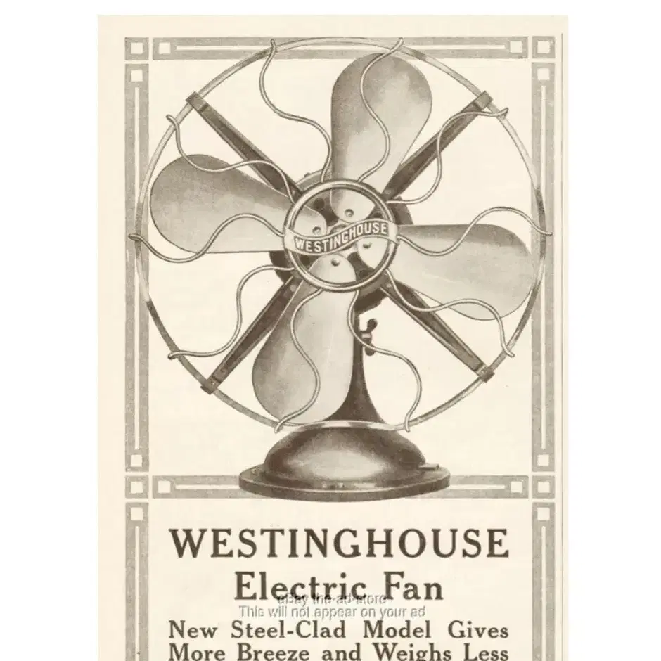 앤틱/클래식/빈티지 Westinghouse 선풍기