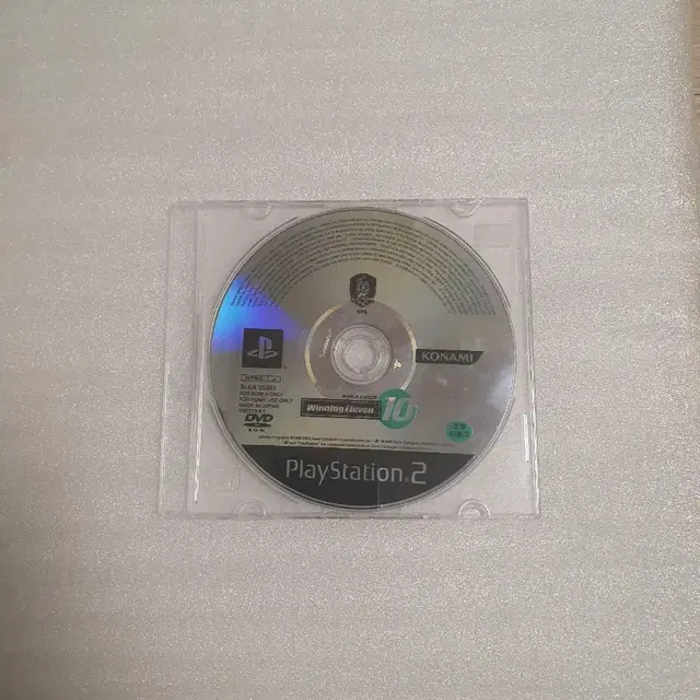 Ps2(플스) 위닝일레븐10(정발, 오리지널, 알CD) 팝니다.