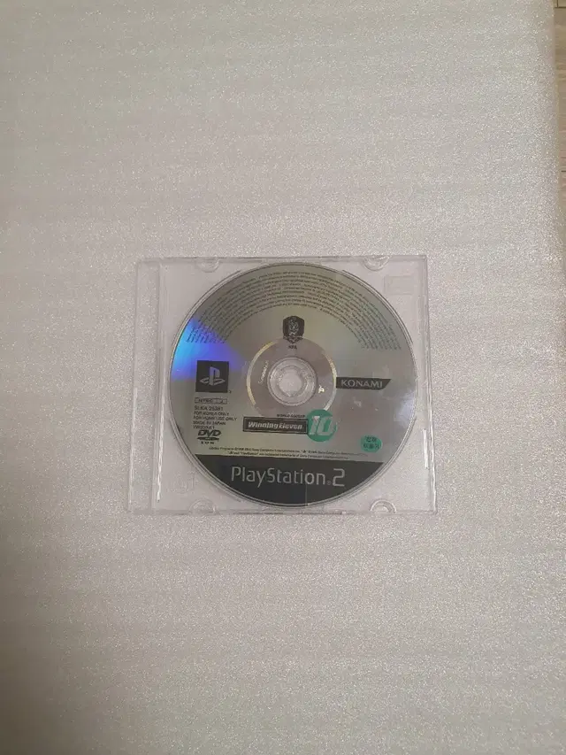 Ps2(플스) 위닝일레븐10(정발, 오리지널, 알CD) 팝니다.