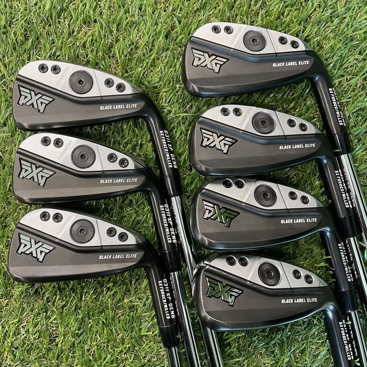 PXG 0311 gen6 XP 블랙 5-G 아이언 뉴다골 특주샤프트