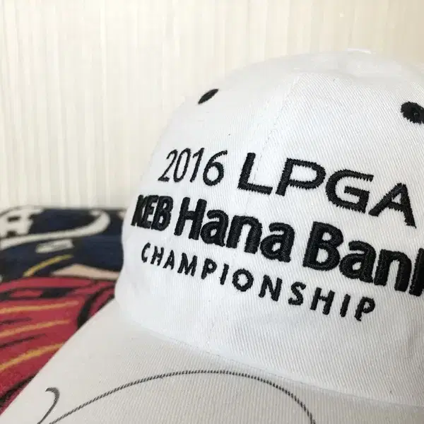 2016 LPGA KEB 하나뱅크 챔피언십 골프모자/김승현프로 싸인모자