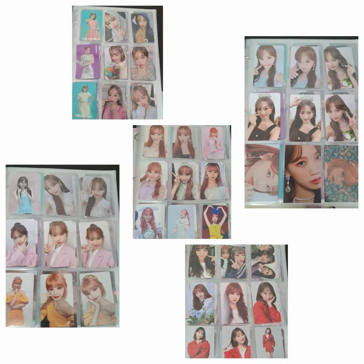 IZ*ONE kim chaewon photocard and Life and Death