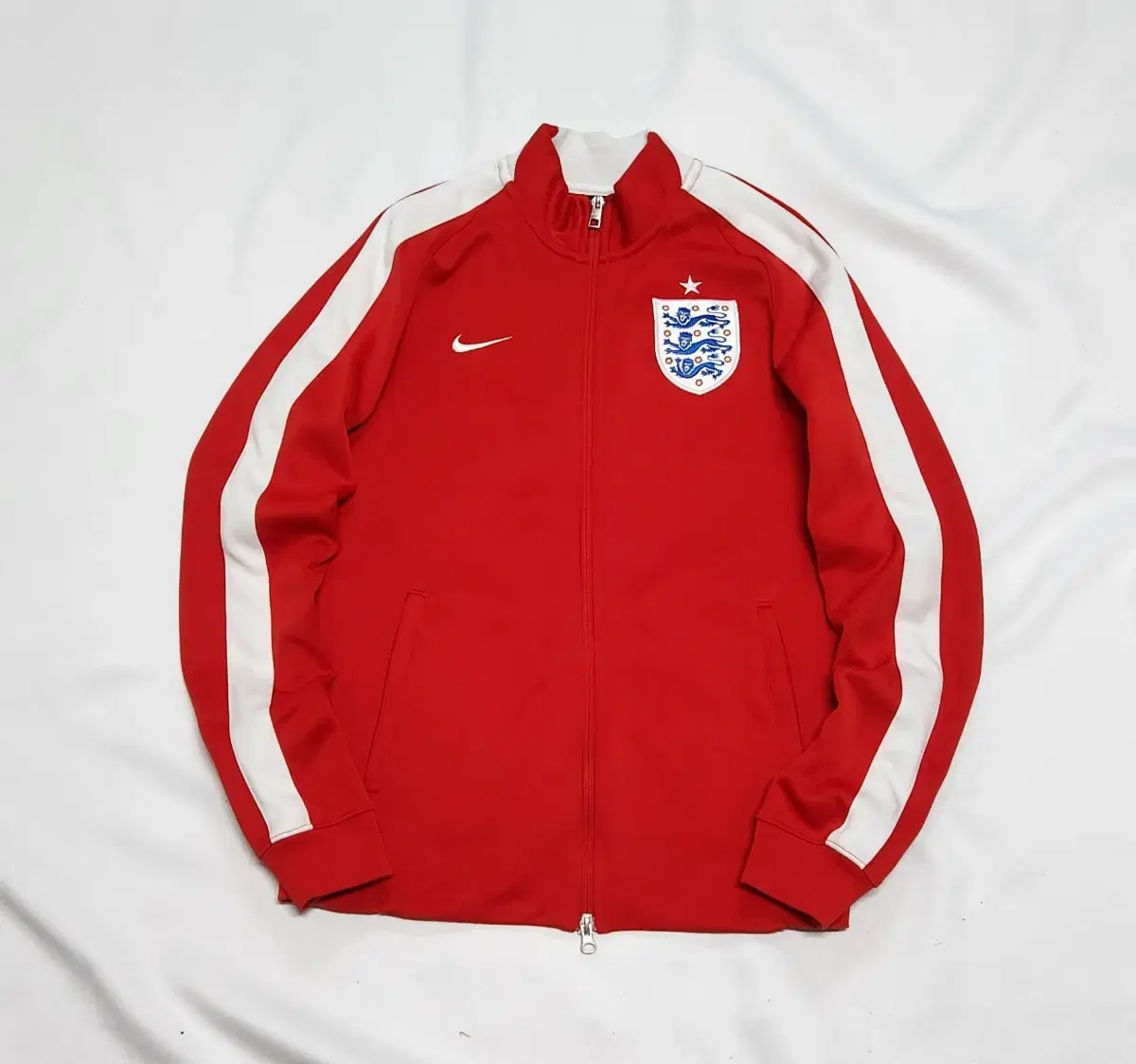 Nike England National Team White Jersey Jacket