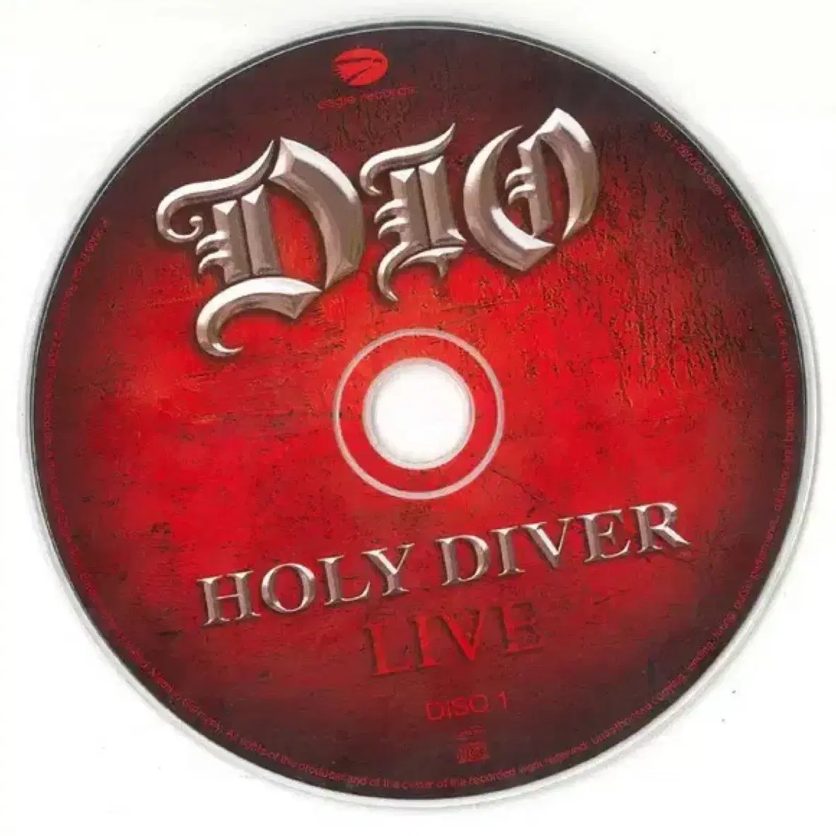 Dio - Holy Diver Live (2CD) 유럽반초판 민트급 중고