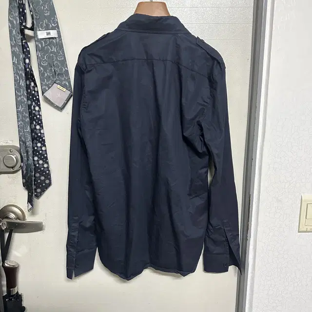 raf simons big collar shirt