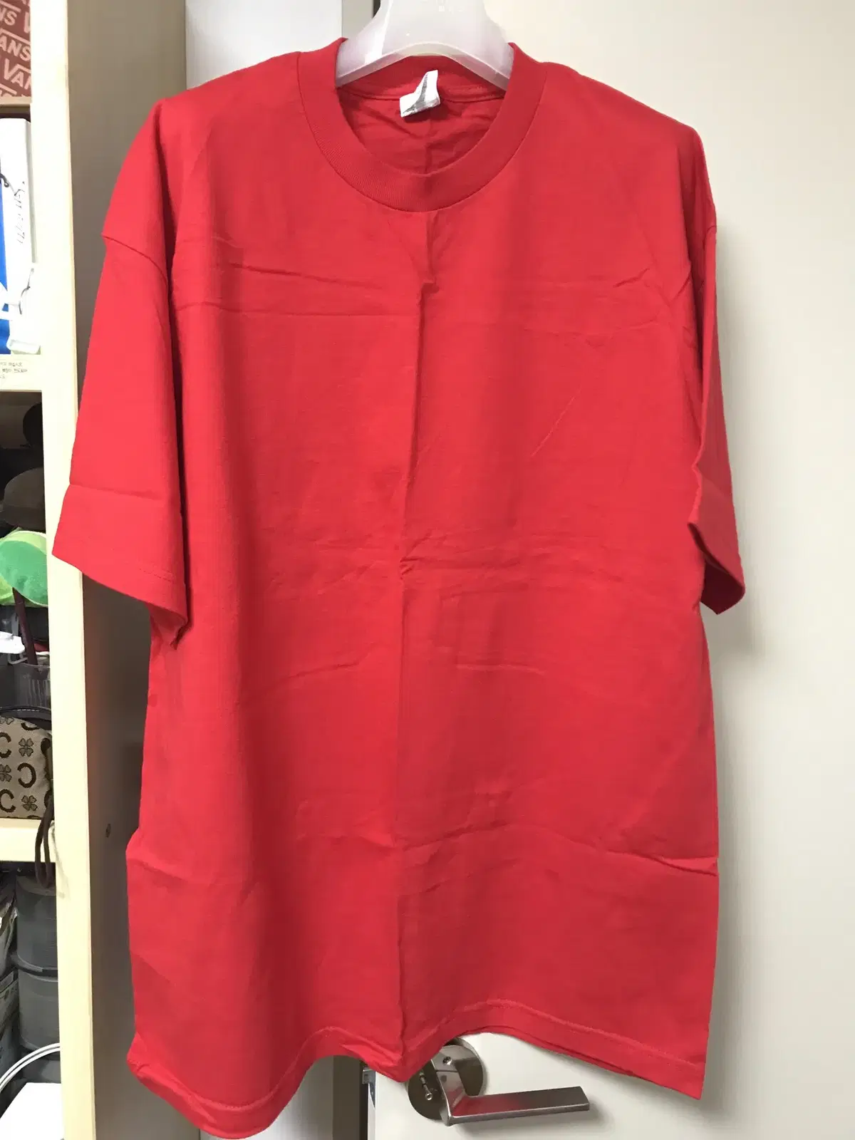 Triple A Short Sleeve Plain Tee Inner 1301 Red