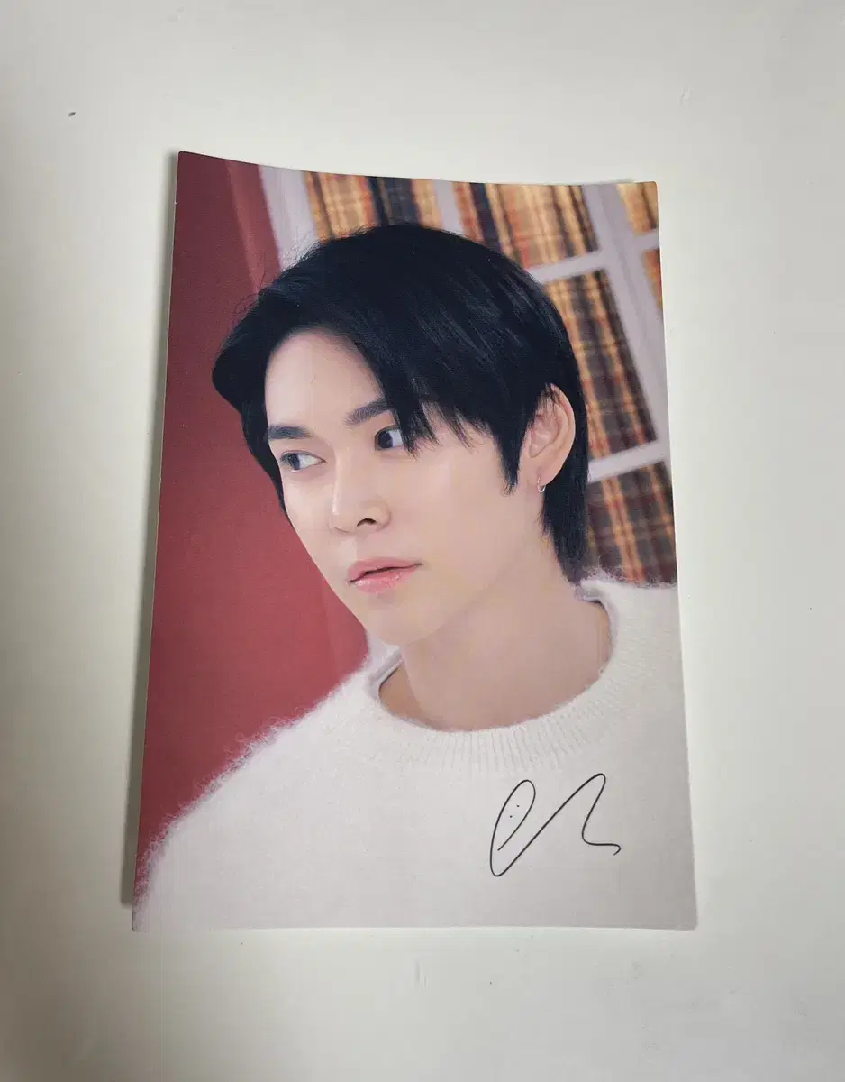 u riize eunseok New Year postcard lips mark (+Group postcard