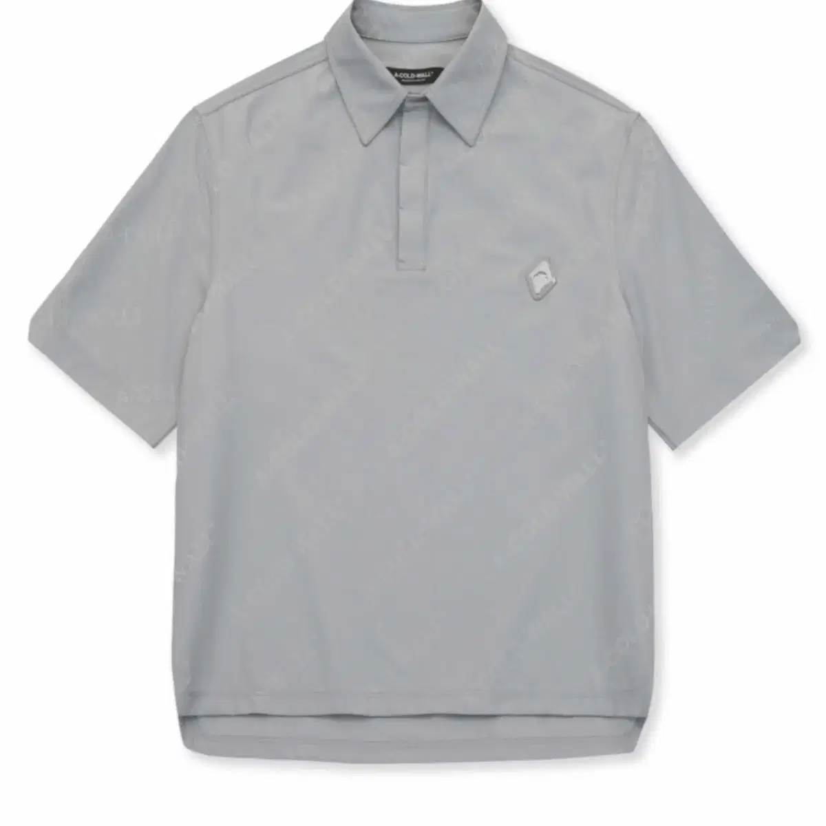 어콜드월 MONOGRAM POLO - LIGHT GREY (새상품)