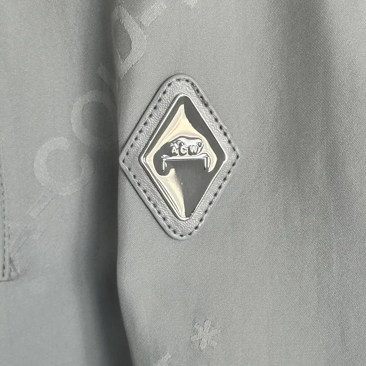 어콜드월 MONOGRAM POLO - LIGHT GREY (새상품)