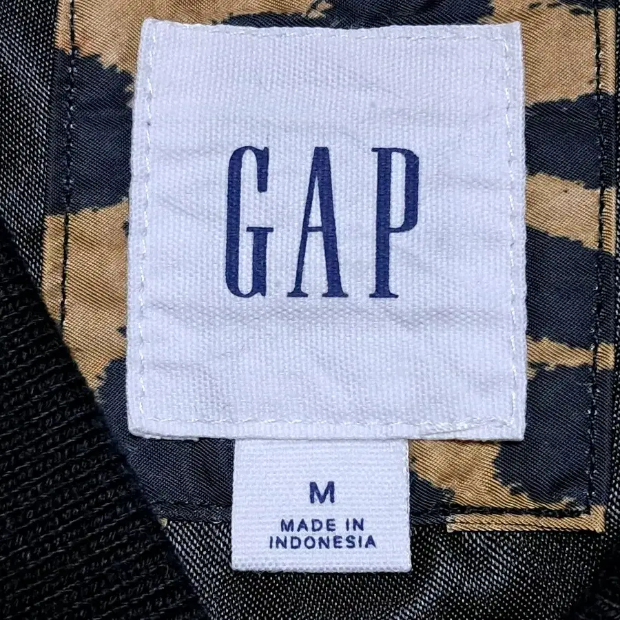 갭 GAP 여성 레오파드 우븐자켓 M