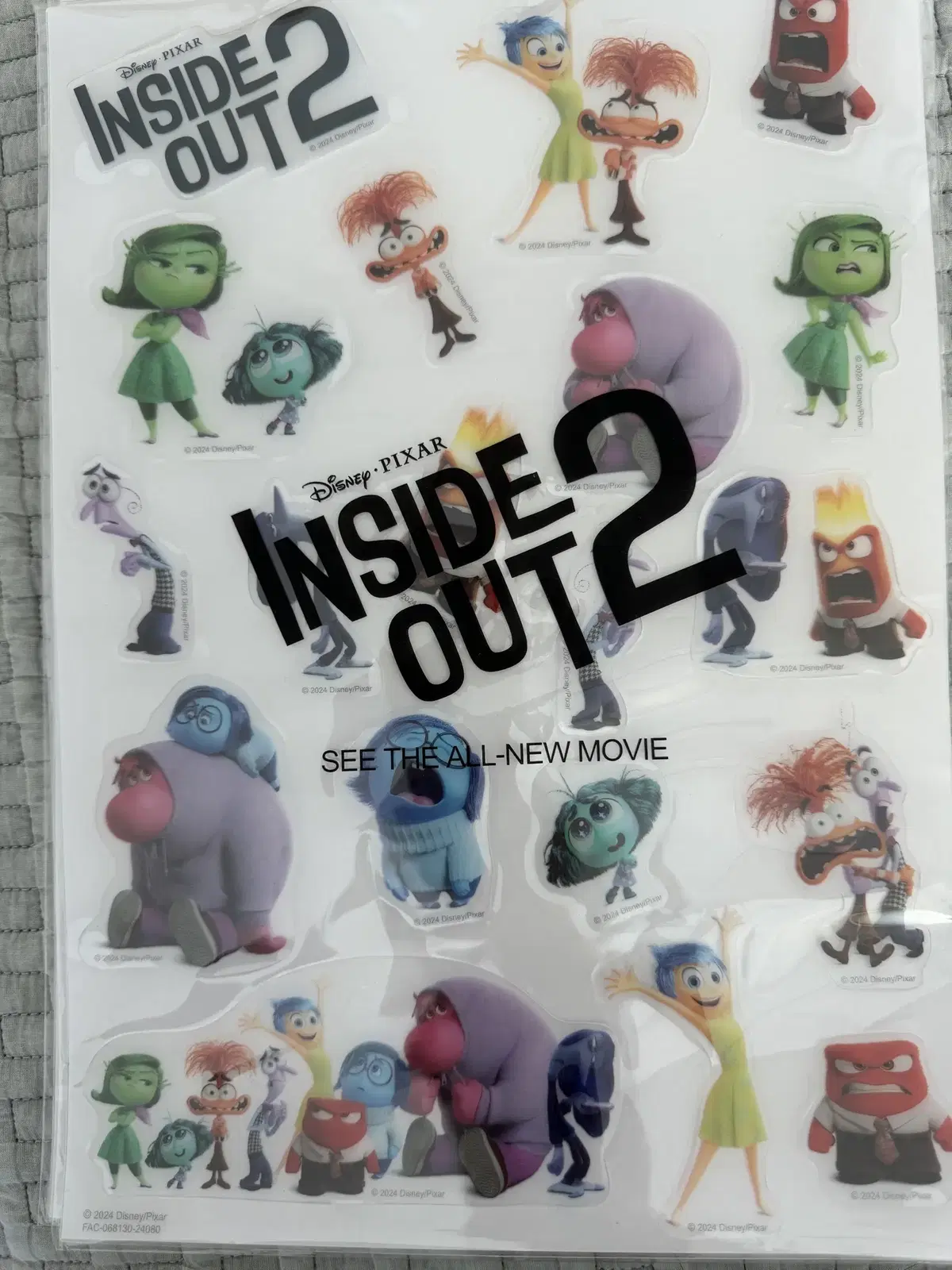 Inside Out 2 stickers