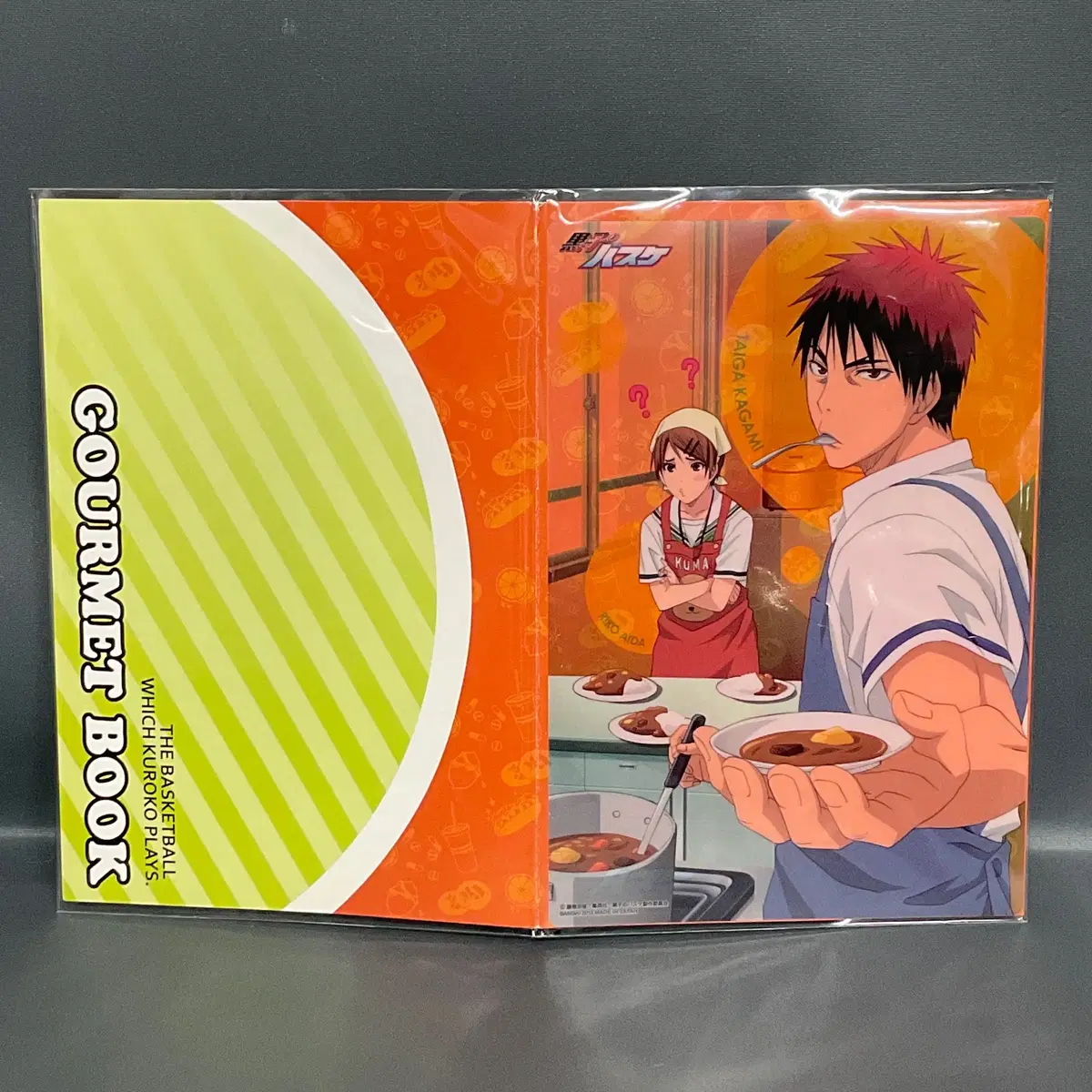 Unused Kuroko's Basketball Gomebook Kagami Aida Clear Plate