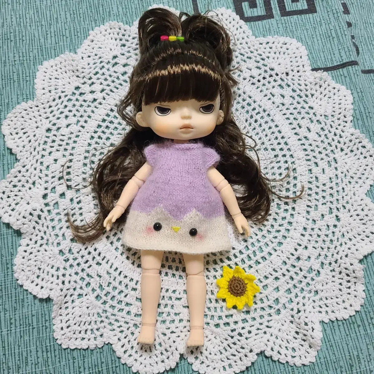 MONSTDOLL Guguan Doll 20cm Mini Reina Randou Dou Obitsu 22Knitting clothes