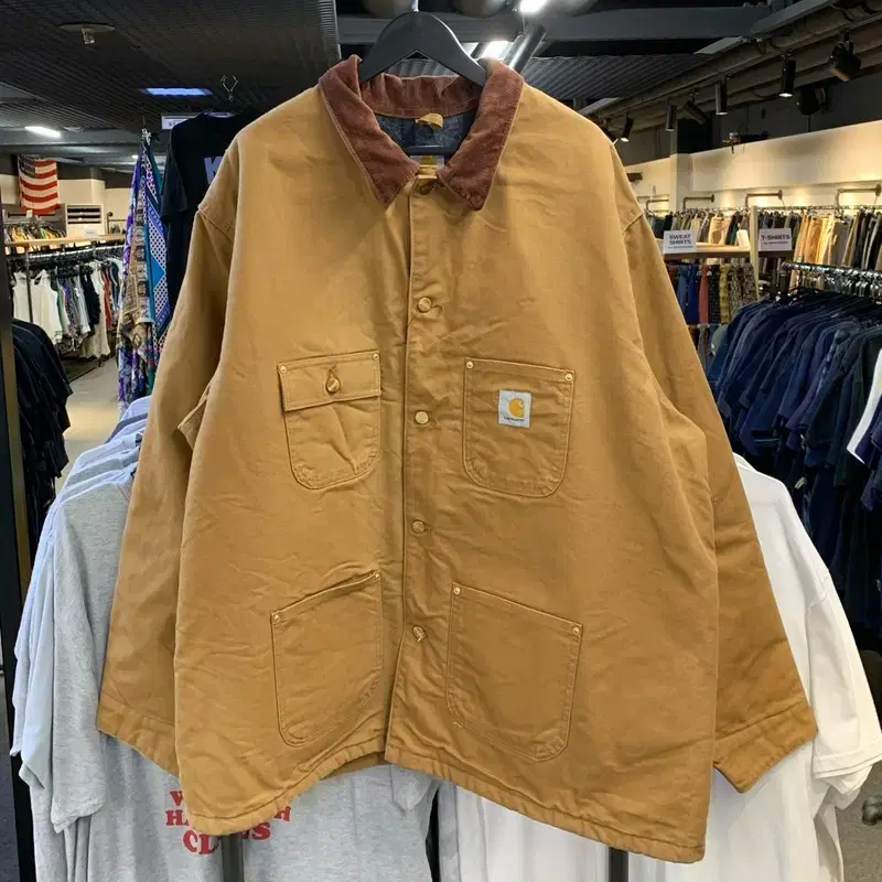 CARHARTT  C001 BRN 201210제조 초어 코트  2XL