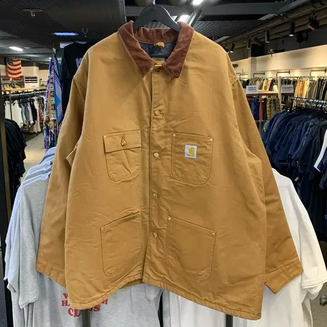 CARHARTT  C001 BRN 201210제조 초어 코트  2XL