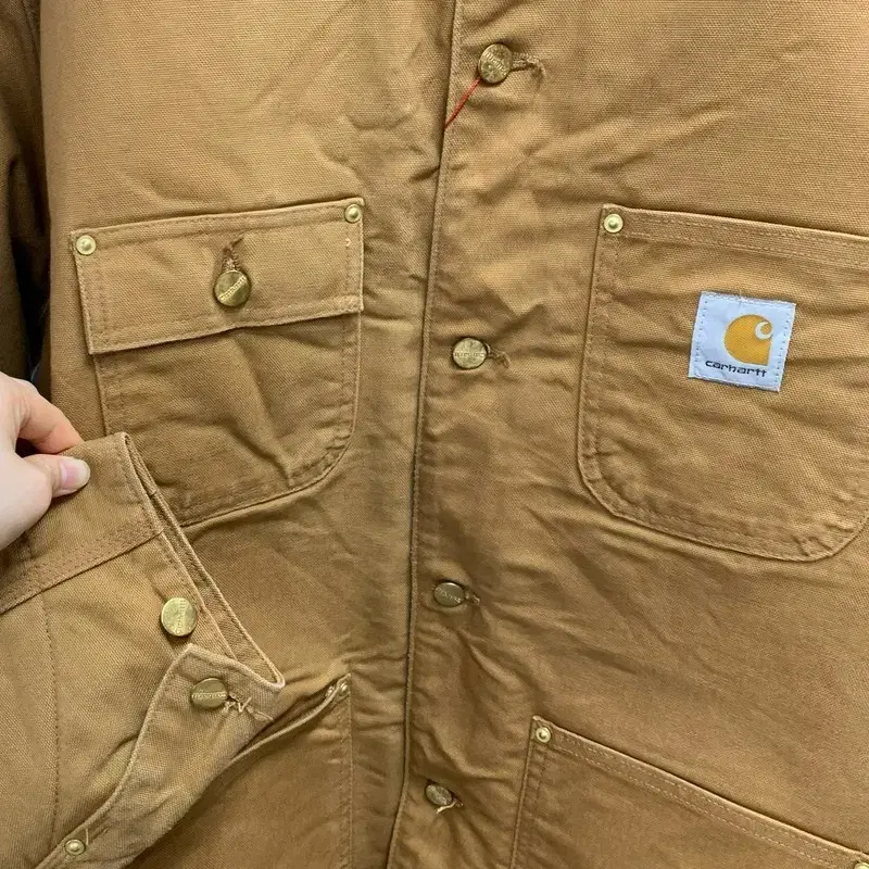 CARHARTT  C001 BRN 201210제조 초어 코트  2XL