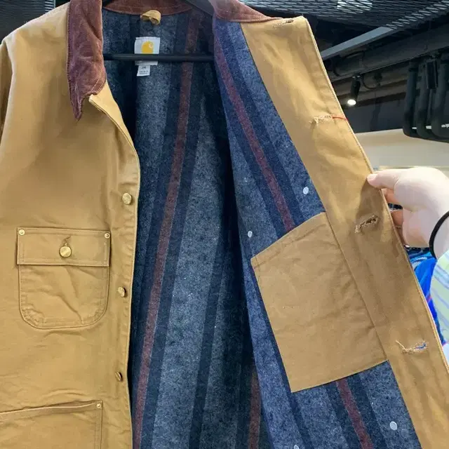 CARHARTT  C001 BRN 201210제조 초어 코트  2XL