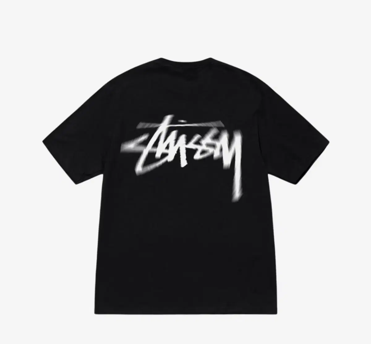 [M] Stussy dizzy stock t-shirt black