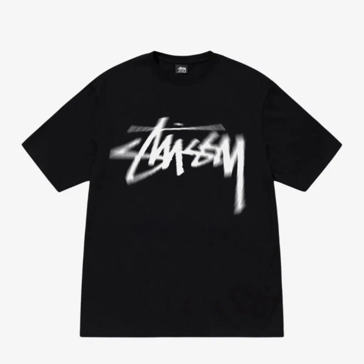 [M] 스투시 dizzy stock t-shirt black