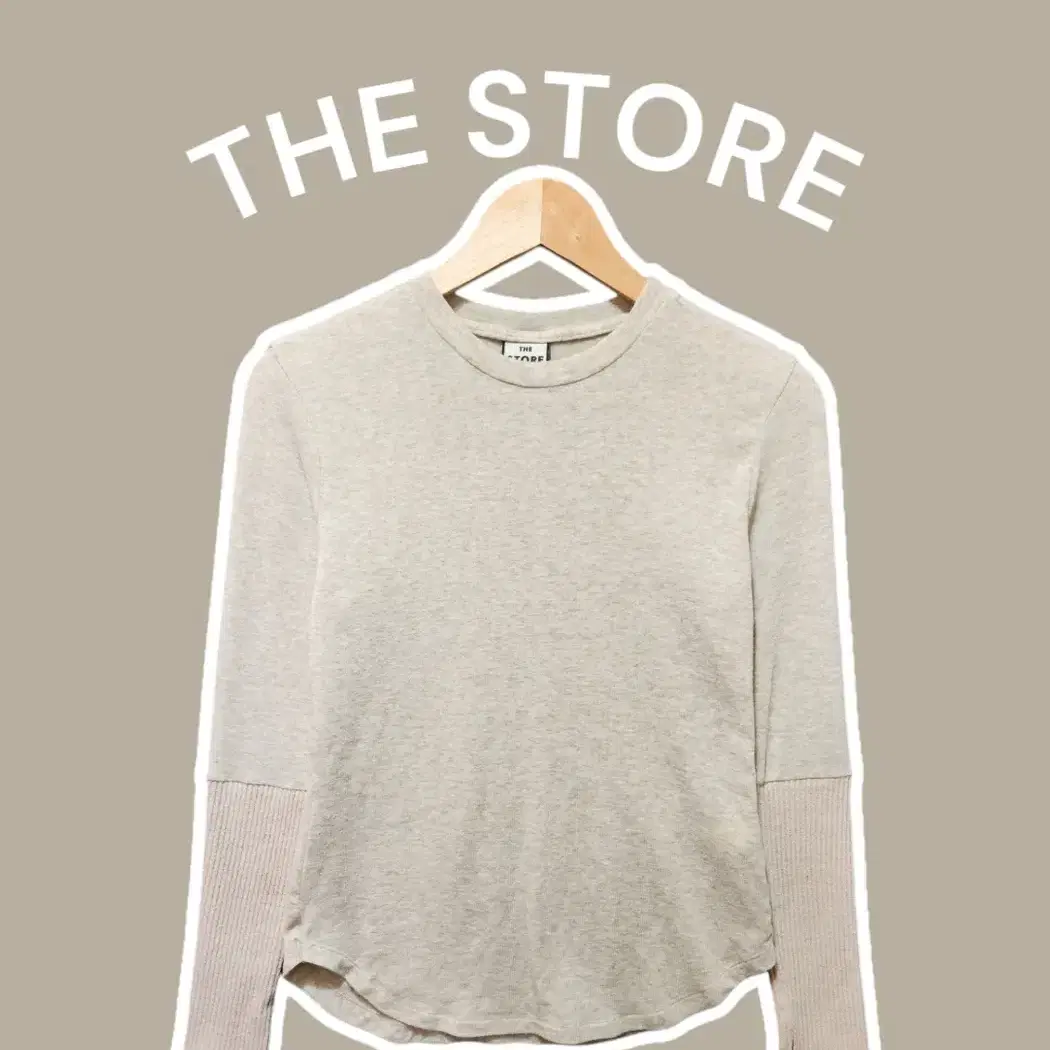 [S] THESTORE 한섬 21년 더스토어 여성 긴팔티