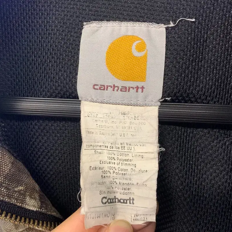 CARHARTT  YYJ144 CMO 200707제조 키즈 집업WO M