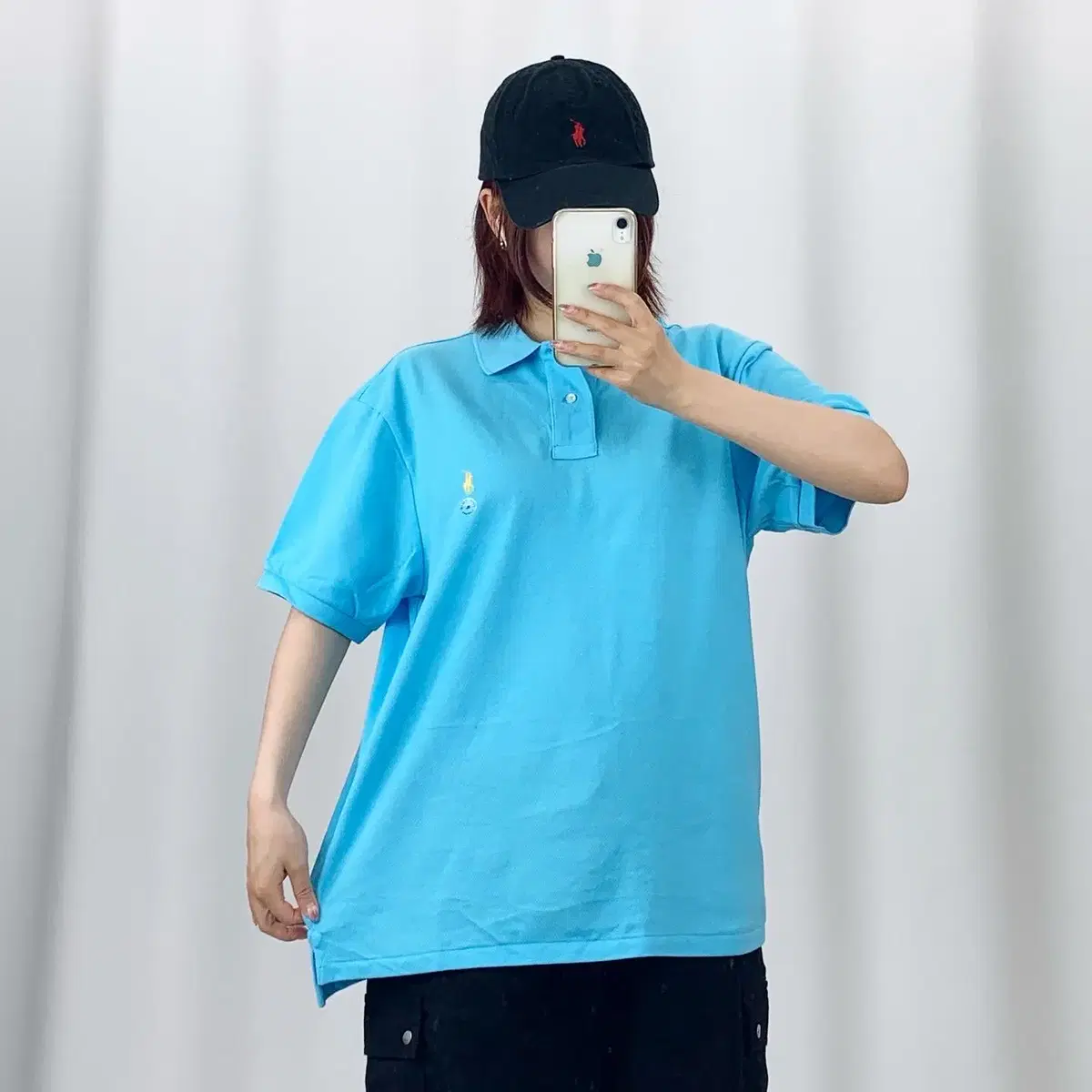 [XL]polo aqua bloo PK vahn pants(new)CH5118