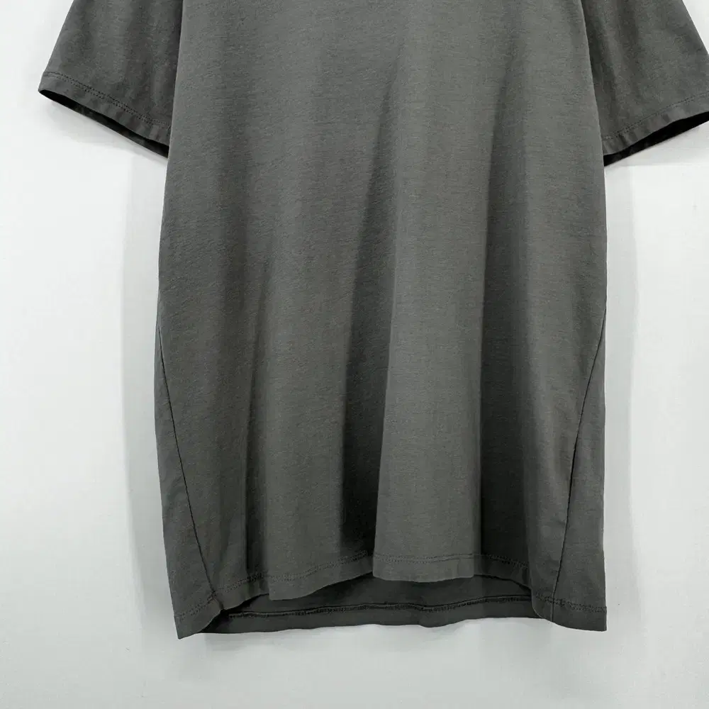 ZARA 자라 베이직 브이넥 반팔 티셔츠 (L size / GRAY)