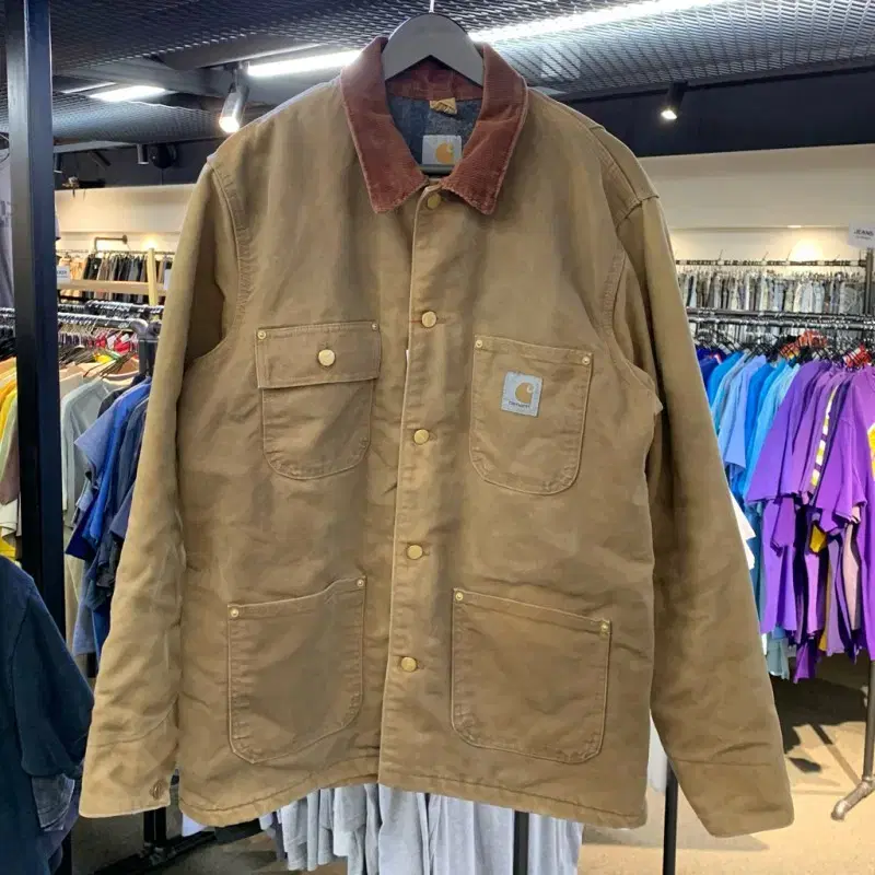 CARHARTT  C001 BRN 초어 코트  XL