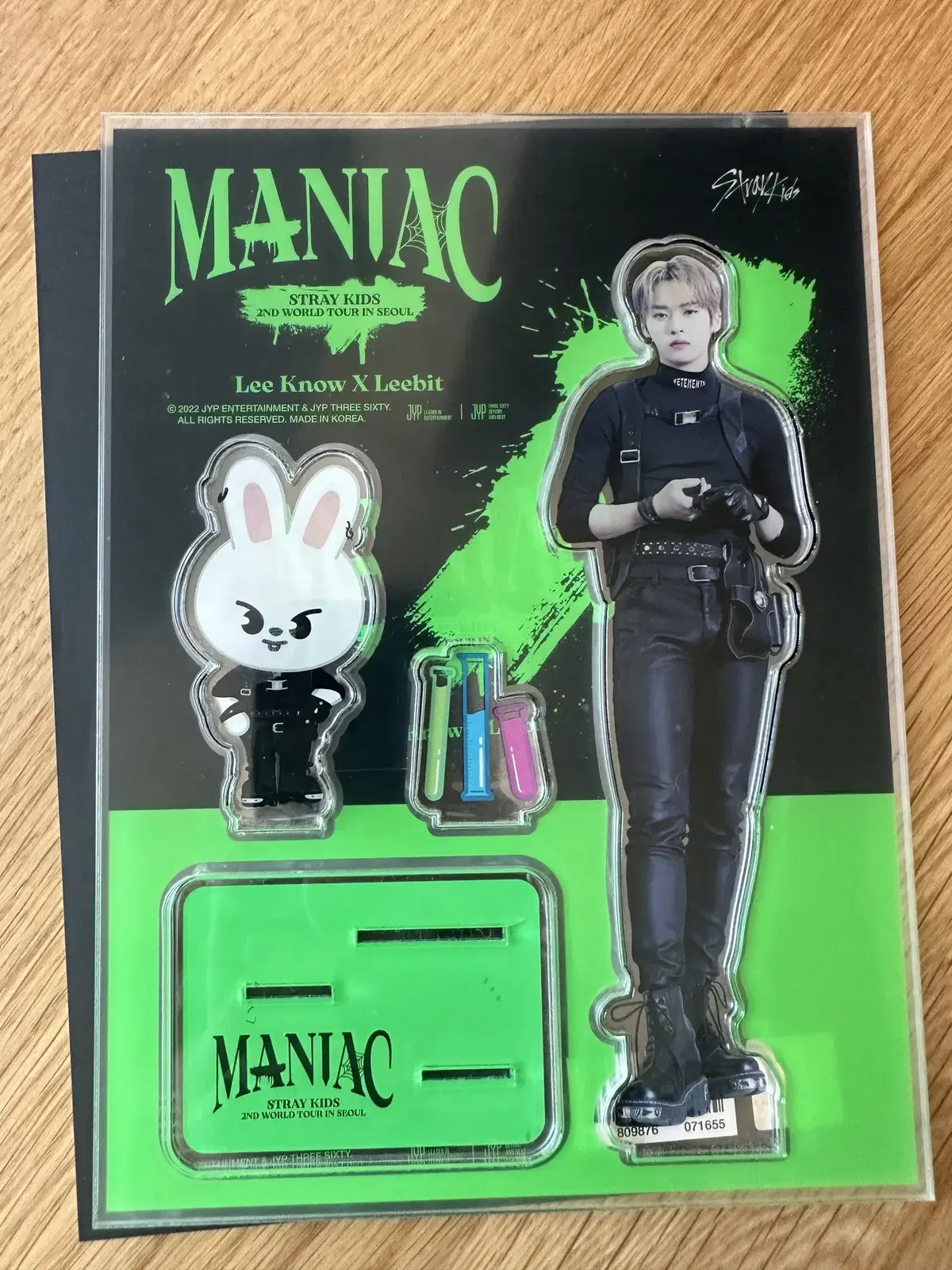 Skz Maniac lee know acrylic stand wts