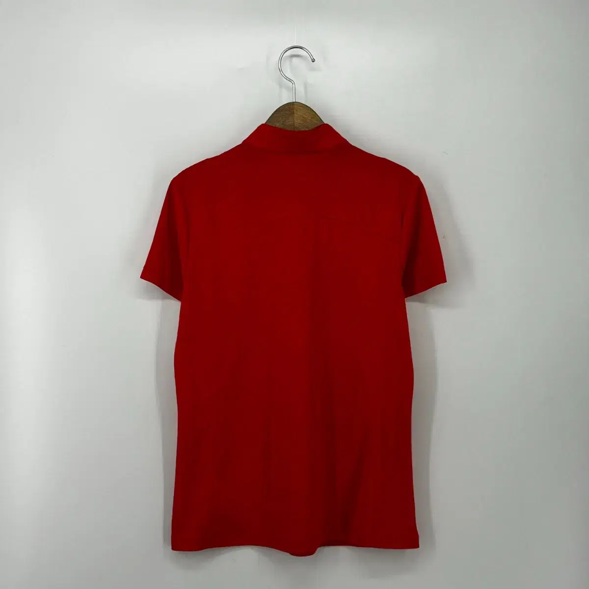 JDX 반집업 반팔 티셔츠 (100 size / RED)