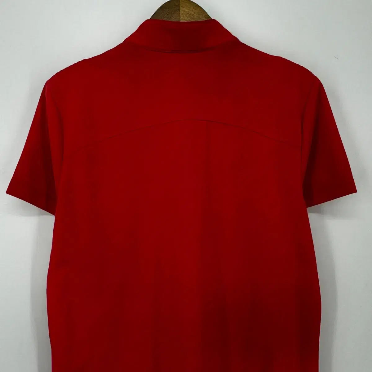 JDX 반집업 반팔 티셔츠 (100 size / RED)