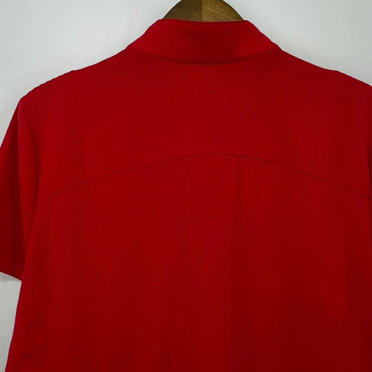 JDX 반집업 반팔 티셔츠 (100 size / RED)