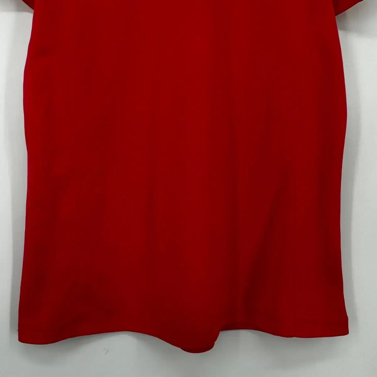 JDX 반집업 반팔 티셔츠 (100 size / RED)