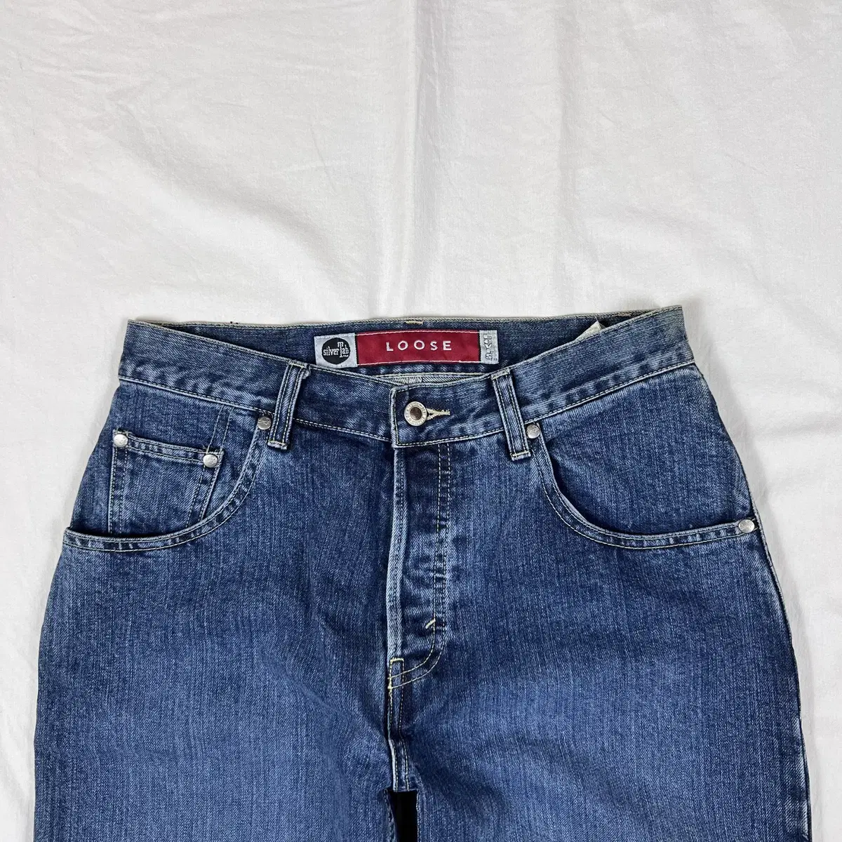 리바이스 levis 실버탭 루즈핏 데님팬츠 청바지