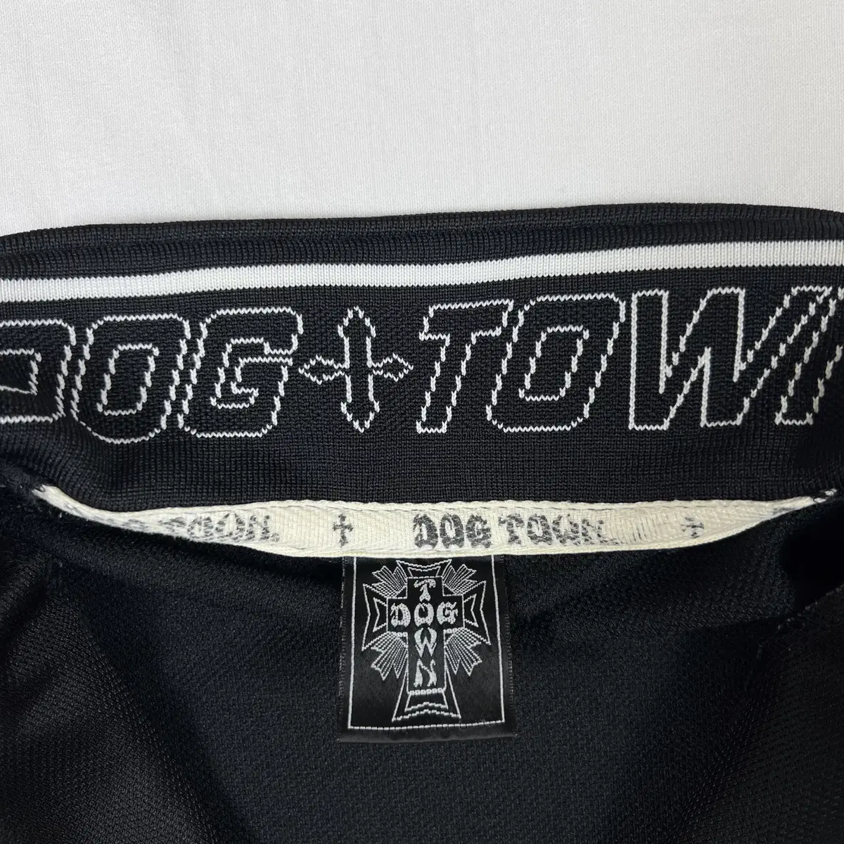 90s 도그타운 dogtown 스케이트보드 로고 암 스펠아웃 집업 자켓