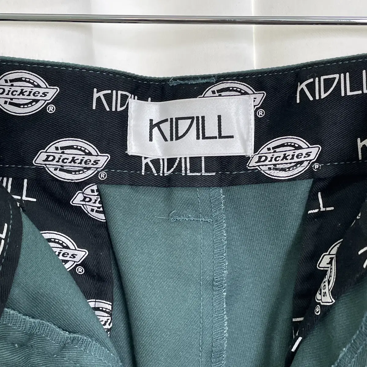 KIDILL x DICKIES 키딜 x 디키즈 지퍼디테일 스트레이트 팬츠