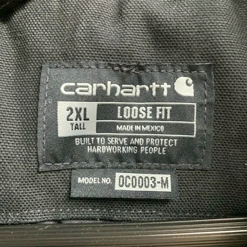 CARHARTT  C003 BLK 202112제조 아크틱  2XL