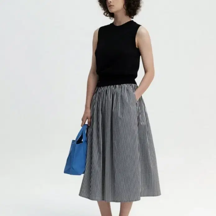 문달 hygge banding skirt