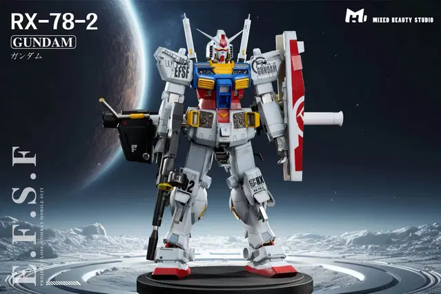 MIXED  BEAUTY  RX-78-2 퍼스트 건담 레진피규어