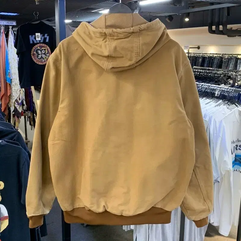 CARHARTT  J131 BRN 200812제조 덕 액티브  집업 L