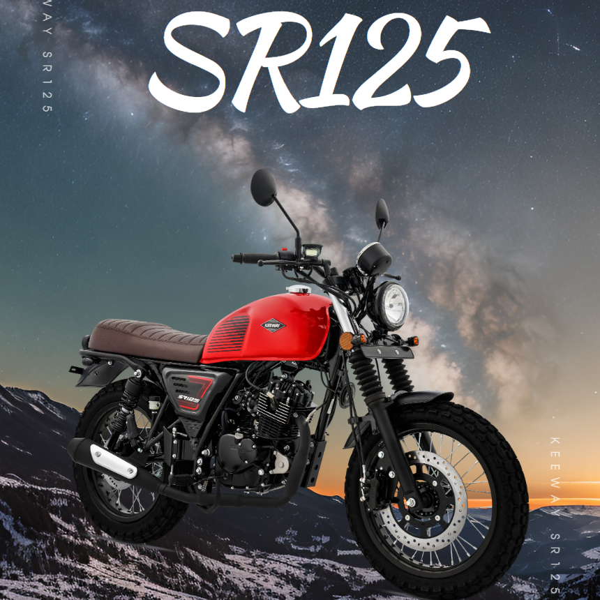 [온모터바이크] 키웨이 SR125 클래식바이크